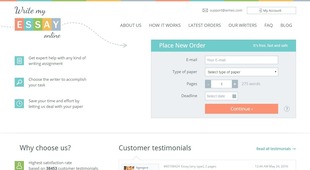 WritemyEssayOnline.com screen