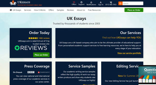 UKessays.com screen